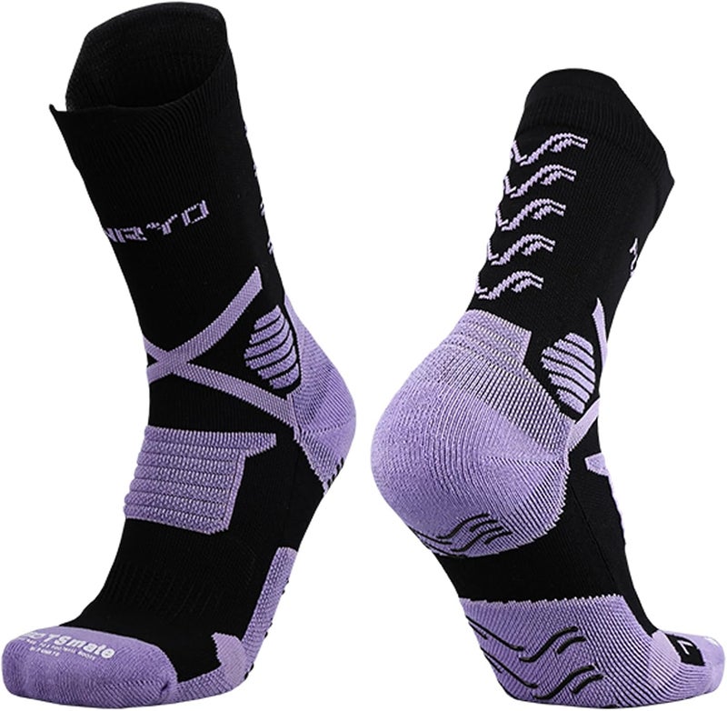 FUNRY Store Grip Socks Soccer for Men&Women,Non-Slip Soccer Socks,Elite Compression Socks for Running Basketball （ men's size 6-11） - Image 1